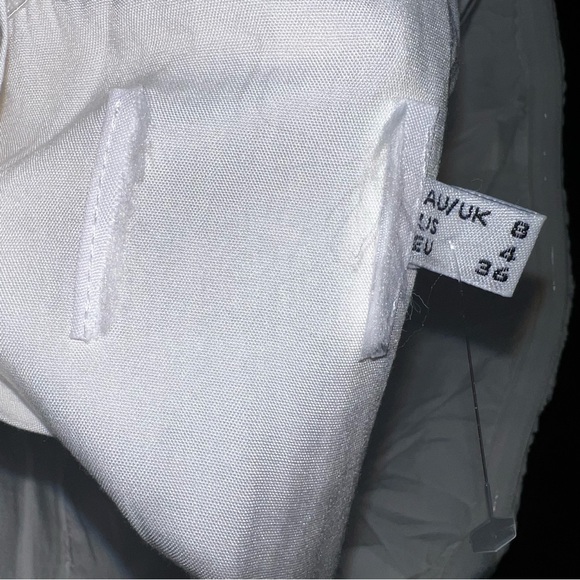 Princess Polly BAD GAL BUSTIER White Top Size 4 - Picture 4 of 7